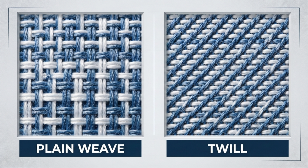 plain weave -twill